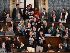 Los demócratas provocan furia por negarse a representar al equipo olímpico de hockey de EE. UU. en la conferencia del Estado de la Unión de Trump