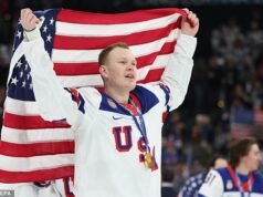 La furiosa estrella del hockey del equipo de EE. UU. arremete contra Trump después de que la Casa Blanca publicara un video editado por IA en el que aparece lanzando viles insultos a los canadienses.