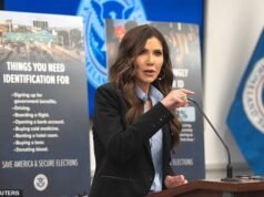 Kristi Noem enfrenta un mayor escrutinio ya que se la acusa de causar un importante riesgo de seguridad nacional al ignorar la violación del aeropuerto de la TSA.