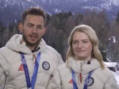 Los primeros estadounidenses en ganar plata en curling de dobles mixtos hablan sobre el partido