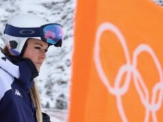 Lindsey Vonn revela que su perro murió el día después de su accidente en los Juegos Olímpicos