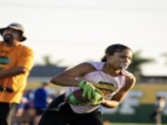 El fútbol femenino de banderas encuentra su lugar en las competiciones itinerantes