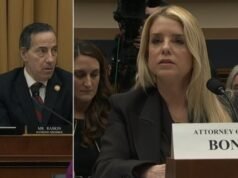 MIRAR: Bondi llama al representante Raskin un ‘abogado fallido y perdedor’ en una tensa audiencia