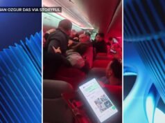 MIRAR: 2 pasajeros suspendidos de por vida después de una pelea en el avión