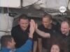 Vídeo 4 astronautas llegan a la ISS para sustituir a la tripulación evacuada de la NASA