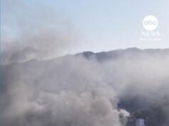 MIRAR: El humo cubre Puerto Vallarta en México después de la muerte del líder del cártel