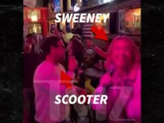 Sydney Sweeney y Scooter Braun cantan en el karaoke