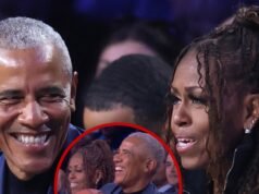 Barack Obama hace su primera aparición pública desde el vídeo de Trump Ape