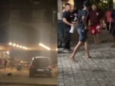 ¡Aparentemente borrachos, 4 hombres se vuelven locos en el café Kemang! Visitantes derrotados