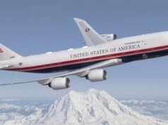 El avión Air Force One será repintado del color favorito de Trump