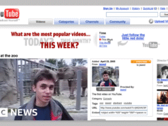 V&A muestra el primer vídeo de YouTube y la página de visualización