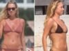 Kate Moss va a la playa en México con su hija Lila en diminuto bikini