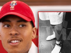 Robert, el hijo de Mary Cosby, tuvo que usar un monitor de tobillo después de salir de prisión