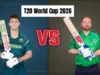 Predicción del partido AUS vs IRE, Copa del Mundo T20 2026: ¿Quién ganará el partido de hoy entre Australia e Irlanda?