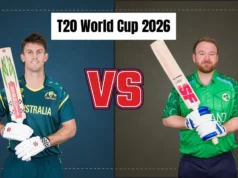Predicción del partido AUS vs IRE, Copa del Mundo T20 2026: ¿Quién ganará el partido de hoy entre Australia e Irlanda?
