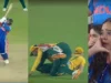 MIRAR: El despido de Abhishek Sharma después de la colisión de Keshav Maharaj y Corbin Bosch deja a un fan indio llorando