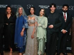 Geeta Gandbhir habla en la reunión previa a los BAFTA en el sur de Asia