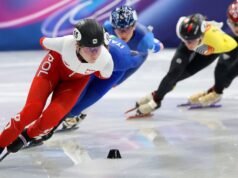 Atleta olímpica envía ‘amor y abrazos’ a patinadora que se cortó la cara durante una carrera