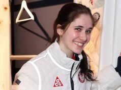 Isabeau Levito, de la selección estadounidense, pide a la villa olímpica que no la expulsen