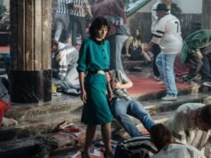 Un verdadero disturbio en el fútbol se convierte en una tensa metáfora política