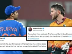 Los fanáticos estallan cuando India domina Zimbabwe para mantener vivas las esperanzas de semifinales de la Copa Mundial T20 2026 a pesar del invicto 97 de Brian Bennett.