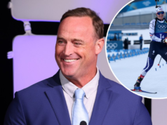Matt Iseman bromea sobre el drama de trampas de la estrella olímpica del biatlón Julia Simon