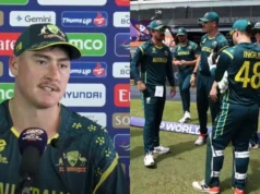 Matt Renshaw no hace nada tras la sorprendente derrota de Australia ante Zimbabwe en el Mundial T20 2026