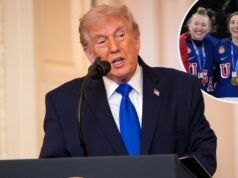 Trump hace referencia al hockey femenino del equipo de EE. UU. durante el Estado de la Unión
