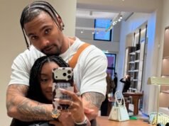 El marido de Simone Biles, Jonathan Owens, la mima en un viaje de compras de Bottega