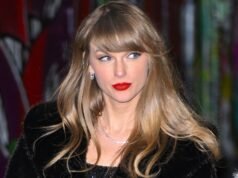 Los nostálgicos jeans de los 90 de Taylor Swift están teniendo un momento: el look