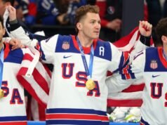 Cómo se sintió el equipo de hockey de Estados Unidos ante la presencia de Johnny Gaudreau en el juego por la medalla de oro