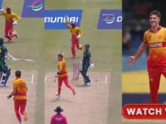 Copa del Mundo T20 2026 (MIRAR): Brad Evans de Zimbabwe limpia Travis Head e inicia la celebración de Ronaldo ‘Siuuu’ contra una Australia en apuros