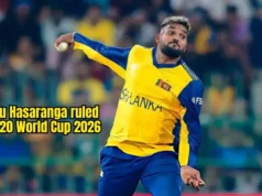La estrella de Sri Lanka Wanindu Hasaranga descartada para la Copa del Mundo T20 2026; reemplazo anunciado