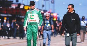 Brad Keselowski sobre correr con una pierna rota: «Quiero ganar las 500 Millas de Daytona»