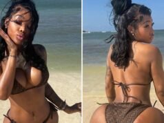 Summer Walker – ¡Diviértete con las fotos de Fendi Bikini Beach Babe!