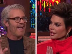 Andy Cohen parece hacer las paces con Lisa Rinna después de quemar su libro