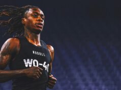 Probabilidades combinadas de la NFL para 2026: ¿Se batirá el récord de las 40 yardas?