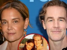 Katie Holmes recuerda a su coprotagonista de ‘Dawson’s Creek’, James Van Der Beek, tras su muerte