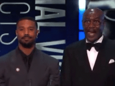 Activista del síndrome de Tourette grita N-Word a Michael B. Jordan y Delroy Lindo en los BAFTA