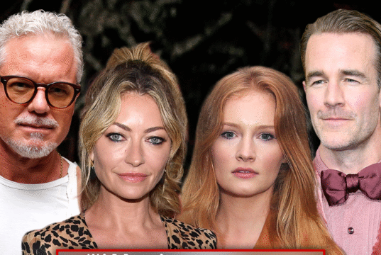 La esposa de James Van Der Beek reacciona ante la muerte de Eric Dane