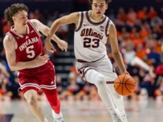 El código promocional Underdog FOXSPORTS permite a los nuevos usuarios jugar por $5 y obtener un bono de $75 para Michigan vs.Illinois