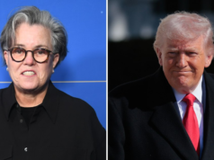 Rosie O’Donnell hizo un viaje secreto a Estados Unidos después de dejar la presidencia de Trump