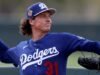 Tyler Glasnow de los Dodgers hace un trabajo eficiente en su primera apertura de primavera
