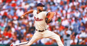 El as de los Filis, Zack Wheeler, mantiene su costilla extirpada en un armario. ¡En serio!