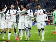 Los aficionados del Tottenham suspenden la prohibición de la Liga de Campeones tras los saludos nazis durante su partido en Alemania