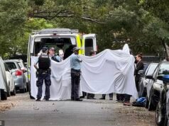 Potts Point: El caos estalla después de que la policía matara a tiros a un hombre armado después de apuñalar a dos mujeres en un código postal exclusivo de Sydney