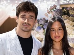Charles Leclerc se casa con Alexandra Saint Mleux