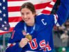 La capitana estadounidense de hockey sobre hielo, Hilary Knight, revela que jugó en los Juegos Olímpicos de Invierno de 2026 con un desgarro del ligamento colateral medial en la rodilla
