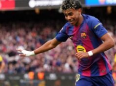 Lamine Yamal anotó su primer hat-trick en Barcelona, dice Hansi Flick