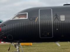 ¿Cristiano Ronaldo huye de Arabia Saudita? El jet privado de Superstar de £ 61 millones sale de Medio Oriente hacia Madrid después del ataque con aviones no tripulados a la embajada de Estados Unidos en Riad